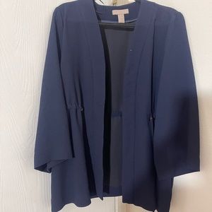 Navy blue lightweight jacket